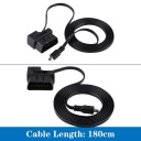 180CM АВТО АДАПТЕР ДІАГНОСТИЧНИЙ OBDII OBD2 EOBD 16PIN NA QX  (18206202467) фото min 9