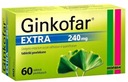 GINKOFAR EXTRA концентрация памяти гинкго 240 мг 60 таблеток