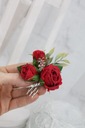 Маленькая расческа для волос, RED, Английская роза