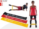 ZESTAW 3 GUM DO ĆWICZEŃ MINI BANDS FITNESS P2I