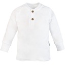 БЛУЗКА НА ПУГОВИЦАХ, белая, 86, длинный рукав, ОДНОРОДНАЯ