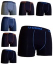 6x МУЖСКИЕ БОКСЕРЫ UOMO ХЛОПОК L/XL