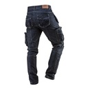 Pracovné nohavice 5-vreckové DENIM, veľkosť XS Hlavný materiál Bavlna
