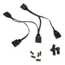 РАЗДЕЛИТЕЛЬ СВЕТОДИОДНЫХ СВЕТОДИОДОВ AKASA RGB 4-КОНТАКТНЫЙ 40СМ (AK-CBLD0)