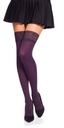Pończochy z mikrofibry 40 DEN #4, ciemny fioletowy