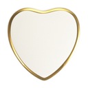 ГРОБНИЦА ДЛЯ ФОТО СЕРДЦЕ СЕПИЯ ЗОЛОТАЯ РАМА 8см