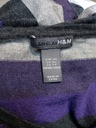 H&M sweter v-neck 100% merynos merino XL wada Kolor czerwony