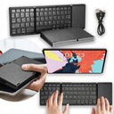 B089T Тройная беспроводная Bluetooth-клавиатура с сенсорной панелью