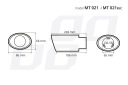 КІНЦІВКА ВИПУСКУ НЕРЖАВІЙКА ХРОМ 86/66MM ОВАЛ  (16467807701) фото min 6