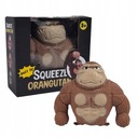 Большой гигантский антистрессовый орангутан-игрушка-непоседа Squish