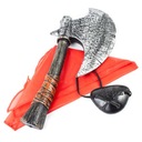 ПИРАТСКИЙ КОСТЮМ комплект ПИРАТСКИЙ ГЛАЗ ПИРАТСКИЙ РУЧНОЙ ШАРФ