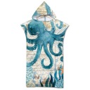 ПОЛОТЕНЦЕ С КАПЮШОНОМ МОРЖОВОЕ ПОНЧО ДЛЯ ВАННОЙ