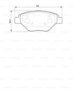 PLAQUETTES FREIN RENAULT MEGANE II 1.4 02photo 16
