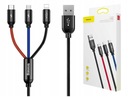 Кабель BASEUS 3 в 1 Micro-USB Lightning Type-C, 3,5 А