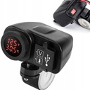 ТЕМПЕРАТУРА ЗАРЯДНОГО УСТРОЙСТВА ДЛЯ МОТОЦИКЛА 2x USB QC3 ВОЛЬТ
