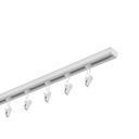 Karnisz sufitowy pojedynczy szyna aluminiowa 170 cm z żabkami