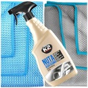 ZESTAW DO MYCIA CZYSZCZENIA SZYB K2 NUTA 750 ML PŁYN DO SZYB + 2 MIKROFIBRY
