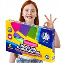 Modelina Fluorescencyjna ASTRA 6 Kolorów Ozdobna