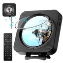 CD-ПЛЕЕР BLUETOOTH 5.1 С 6 РЕЖИМАМИ ПОДСВЕТКИ И FM-РАДИО - ЧЕРНЫЙ