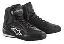 ALPINESTARS NISKIE BUTY MOTOCYKLOWE TURYSTYCZNE FASTER-3 BLACK WHITE 38