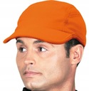 Letná priedušná čiapka so šiltom BEJSBOLÓWKA so zapínaním na suchý zips oranžová Veľkosť uniwersalny
