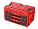 QBRICK SYSTEM ONE Drawer 3 Toolbox 2.0 RED HD