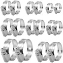 ЗАЖИМЫ МЕТАЛЛИЧЕСКИЕ СТАЛЬНЫЕ НАБОР ВИНТОВЫХ ЗАЖИМОВ 16