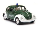 Volkswagen Beetle 1:34 -39 WELLY POLICE Vek dieťaťa 3 roky +