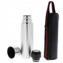 МЕТАЛЛИЧЕСКИЙ ТЕРМОС 1Л, НЕБЛОКИРУЕМЫЙ ЗИЛЬНЕР, НЕРЖАВЕЮЩАЯ СТАЛЬ