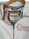 Dámska mikina Diesel sivá s kapucňou rozopínateľná S Druh zapínateľný s kapucňou