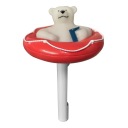 Термометр для бассейна, джакузи, спа-ванны Dżakuzi TEDDY красный GAMIX