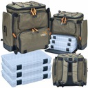 Сумка-чохол для рибальських сумок 3 КИШЕНІ HOKKADO 38/42/21см