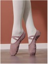 Дышащие балетные танцевальные туфли 33 Dirty Pink