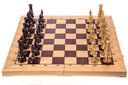 SQUARE - Наборы деревянных шахмат с резьбой ROYAL LUX Dab