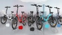 Мужской/женский складной городской электрический велосипед 350 Вт, 12 Ач, 32 км/ч, 20 дюймов