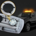 REVERSIBLE HEADLIGHT WARNING 24LED EMERGENCY LIGHT WARNINGS 12V/24V  photo 9