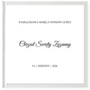 Księga gości WHITE CLASSY na CHRZEST