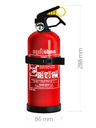 EXTINGUIDOR DE AUTOMÓVIL DE POLVO 1KG GP-1 + MANOMETR 