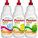 3x жидкость для мытья посуды Passion Gold Fragrance Mix, 850 мл