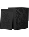 Коробка для карточек в виде ракушек из колоды «Щит дракона» — черный оттенок
