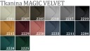 Доплата за ткани MAGIC VELVET / MONOLITH