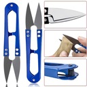 NOŻYCZKI WĘDKARSKIE SAHIDO LINECUTS BASIC BLUE DO PLECIONKI ŻYŁKI MATERIAŁU