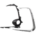 Галогеновая хромированная заглушка левая для Toyota Corolla E21 19+