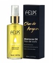 Аргановое масло Felps 60 мл увлажняет и защищает кончики волос.