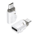 NB256H USB-C — адаптер microUSB белый USB C зарядка через micro USB