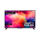 Телевизор Kruger&Matz Smart DVB-T2/S2 H.265 Hevc с диагональю 40 дюймов и разрешением Full HD