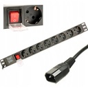 Удлинитель RACK PDU 8 x 230 В 10 А 3M C14