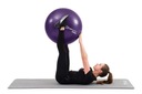 Мяч для фитнес-гимнастики с насосом, 75 см.