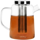 VIALLI DIVA СТЕКЛЯННЫЙ КУВШИН, Заварочный чайник, ситечко для чая, травы, 1,5 л