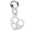 ПОДВЕСКИ-КУЛОН СЕРДЦЕ LIFE LINE PULSET серебро 925 пробы